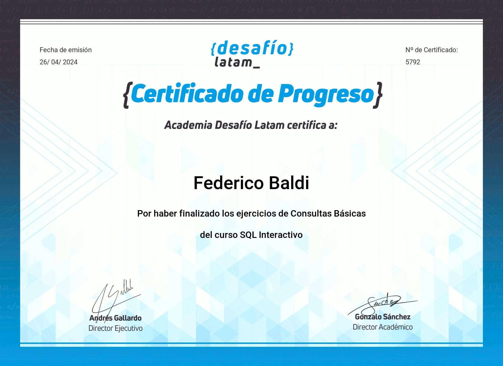 Federico Baldi - Web Developer | LinkedIn