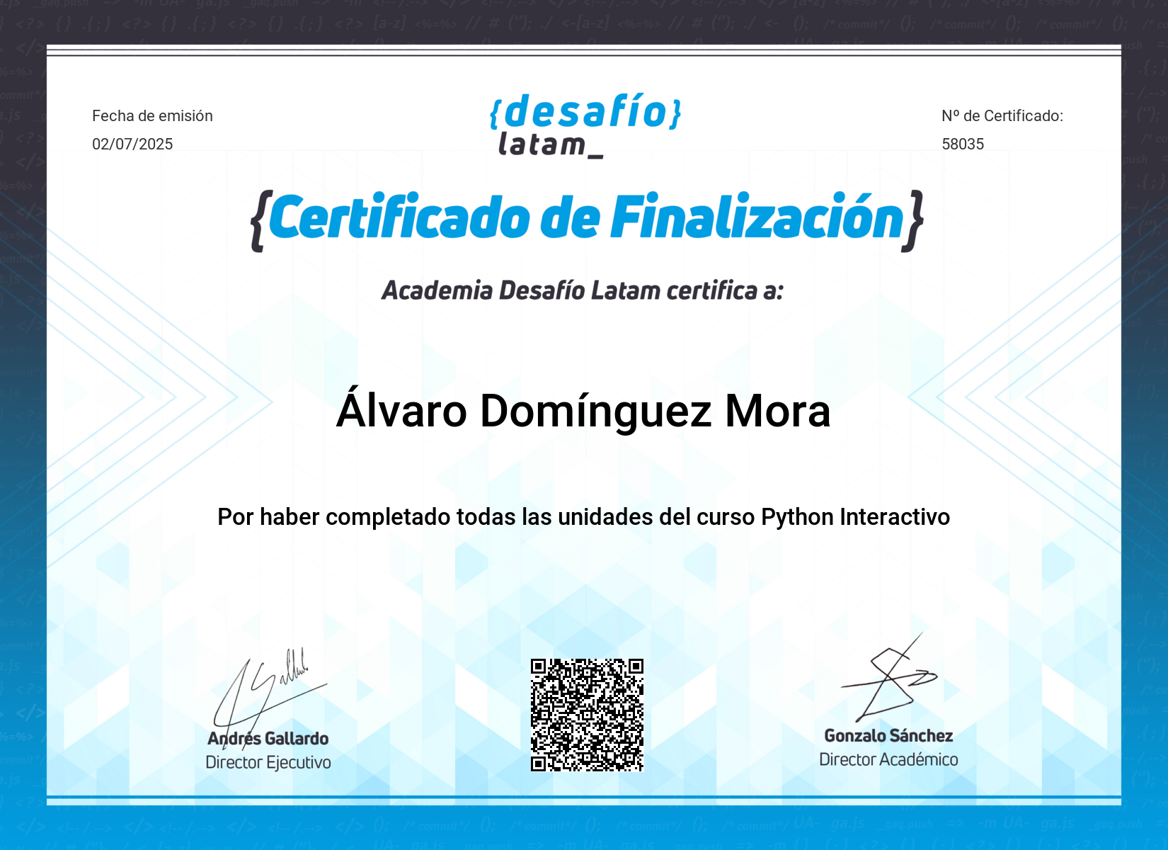Álvaro Domínguez Mora - Software Engineer | Full Stack Developer | Java ...